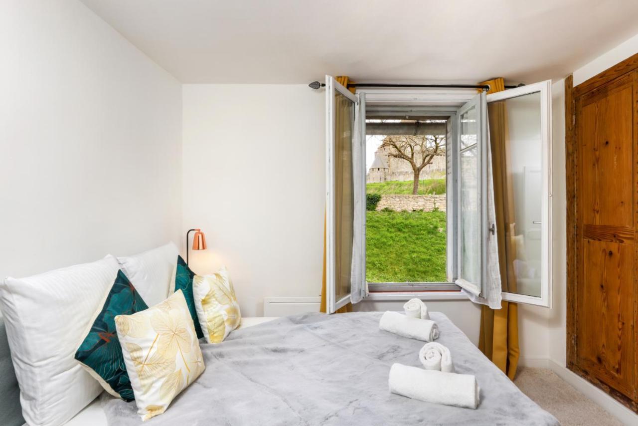 Le Pied A Terre De La Cite - Parking Au Pied De La Cite Apartman Carcassone Kültér fotó